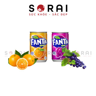 Thùng nước ngọt 2 vị Fanta Nhật Bản 30 lon 160Ml