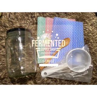 [Chọn lựa tiết kiệm và tiện lợi cho Milk kefir]Trọn bộ nuôi gồm Nấm men Sữa chua Milk Kefir dụng cụ nuôi giảm cân gymer