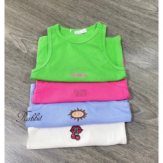 Áo tanktop GJ mẹ bé