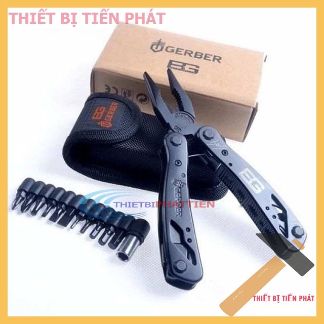 Kềm Đa Năng, Kìm Đa Năng GERBER Nhìu Công Dụng Tiện Lợi Gấp Gọn USA Chính Hãng