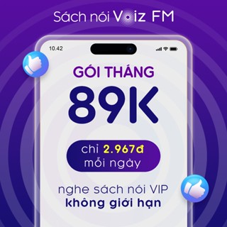 Gói Hội viên VIP - Ứng dụng sách nói Voiz FM - [E-Voucher] 1 tháng