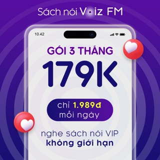 Gói Hội viên VIP - Ứng dụng sách nói Voiz FM - [E-Voucher] 3 tháng