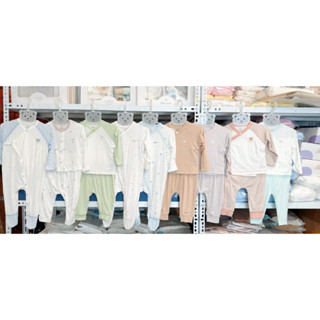   Nous  Bộ quần áo Nous Newborn dài tay cho bé sơ sinh chính hãng Nous cho bé 3-5.5kg 