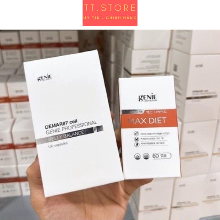 [COMBO] Max Diet Genie Và Derma87 Cell Belly Balance Genie, Hủy Mỡ Thừa Đánh Bay Mọi Loại Mỡ Lâu Năm, Giảm Cân Hiệu Quả