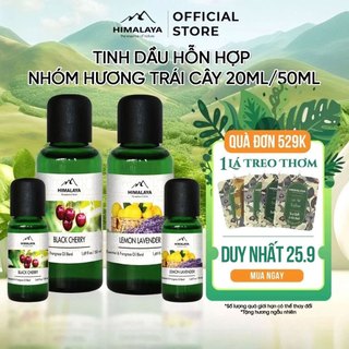 Tinh dầu hỗn hợp Himalaya nhóm hương trái cây 20ml/50ml