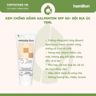 Kem chống nắng Hamilton SPF 50+ nội địa Úc