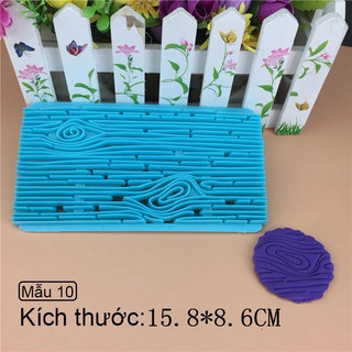 Khuôn nhấn đất sét, fondant