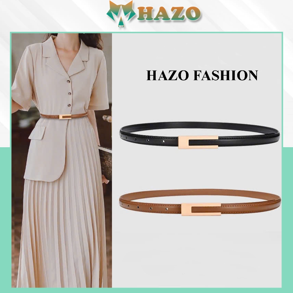 Thắt lưng nữ Đai váy PK542 kiểu dáng thời trang dây nịt nữ bản 1.4 cm da PU phong cách mới hiện đại