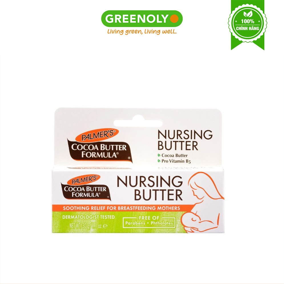 Kem ngăn ngừa nứt nẻ và giảm đau đầu ti Palmer's 30g