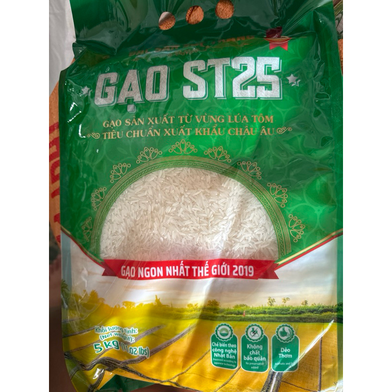 Gạo st25 vinaseed