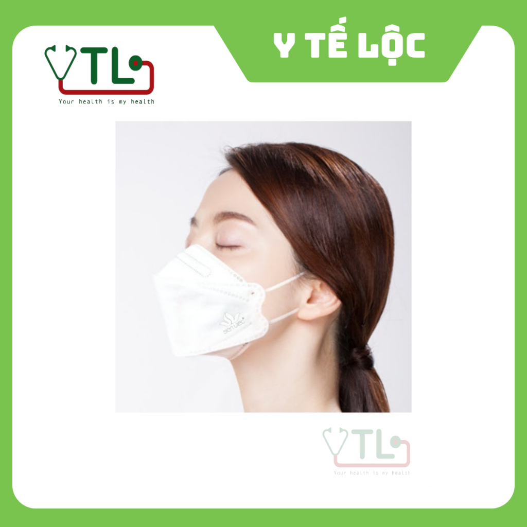 Khẩu Trang 4D Luxury Protect Sen Việt hoặc Number One chuẩn KF94