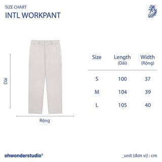 Quần Oh Wonder Studio INTL Workpant