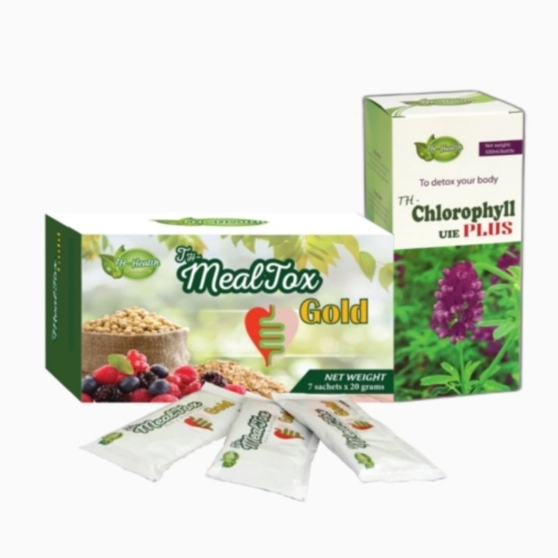 Bộ combo mini thải độc, giảm cân, giảm mỡ bụng TH HEALTH