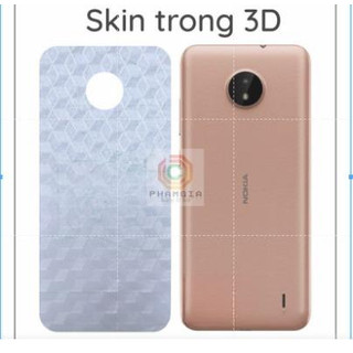 Miếng dán mặt lưng skin carbon Nokia C20