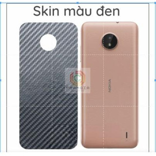 Miếng dán mặt lưng skin carbon Nokia C20