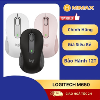 [Hỏa Tốc - HCM] Chuột Không Dây Bluetooth Logitech Signature M650 | Hàng Chính Hãng | Bảo Hành 12 Tháng | Mimax Store