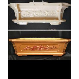 Khuôn đổ chậu cây cảnh chữ nhật vát góc 55cm