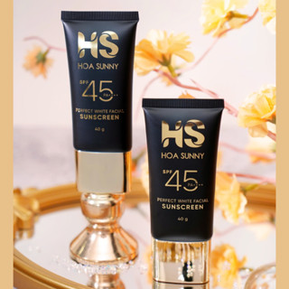 Kem Chông Nắng Thái Lan HS Sunscreen, Chống Nắng Vật Lý SPF 45 PA ++++ 40g | Mỹ Phẩm Hòa Sunny