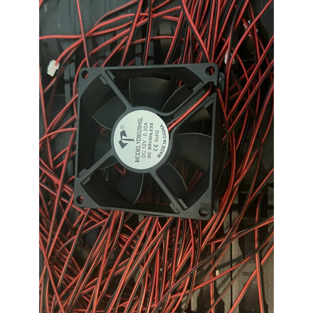 Quạt Tản Nhiệt 12v phân loại 8 phân