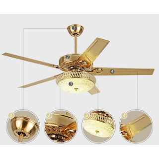 [HÀNG CÓ DÂY CÁP TREO AN TOÀN -BH 6 NĂM] Quạt Trần Chao Đèn Đuôi Công Có Điều Khiển Từ Xa 6 Số, 3 Chế Độ Đèn LED