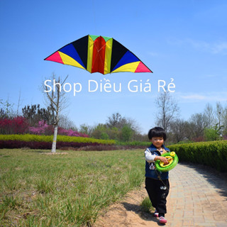    MUA 1 ĐƯỢC 2  Diều delta 2 hộc 300 x 150cm - TẶNG tay cầm thả diều 150 mét + túi vải đựng  diều giá rẻ diều thả  