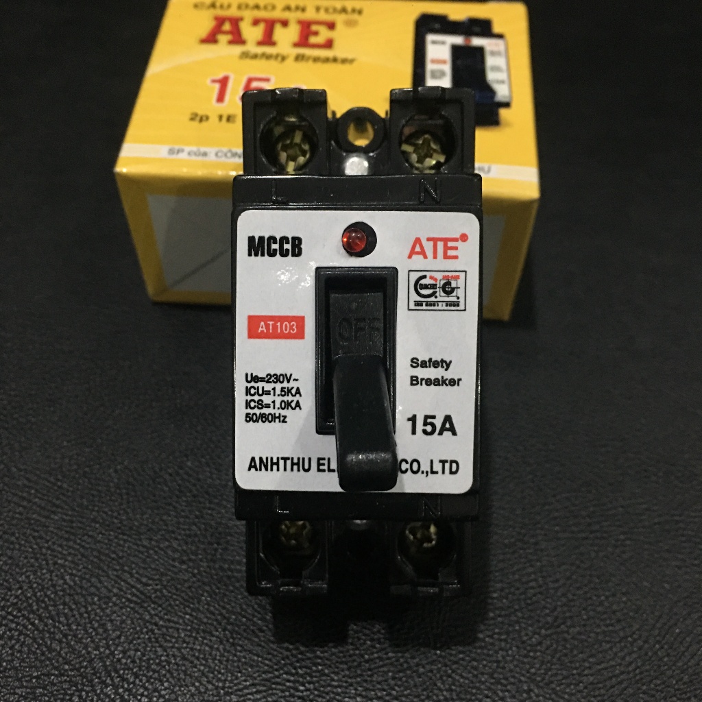 Cầu dao an toàn CB Cóc, CB tự động ATE 15A 20A 30A