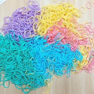 Thun Cột Tóc Bản Nhỏ Thun Tròn 500 gram