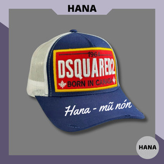  Mũ Lưỡi Trai Phối Lưới DSQUARED2 Khoá Nút Thời Trang Nam Nữ nón kết lưới Dsquared2 phối lưới H16 