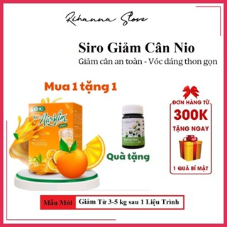 Siro Giảm Cân Nioslim Plus + Vị Cam Thơm Ngon Giúp Giảm 2-5Kg Sau 15 ngày Siro Nio Slim