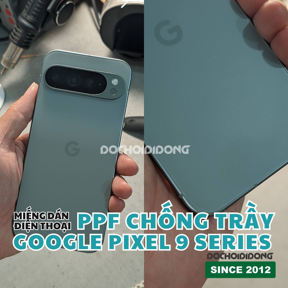 Miếng dán PPF Google Pixel 9 / 9 Pro / 9 Pro XL chống trầy xước trong, nhám cao cấp