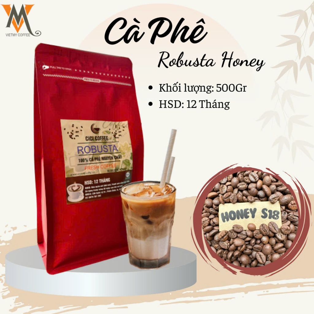 CÀ PHÊ ROBUSTA HONEY RANG MỘC