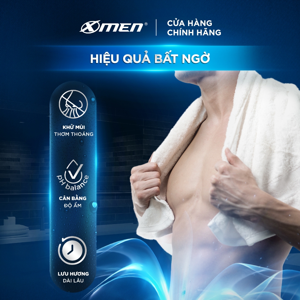 [Mới - Giá dùng thử CHỈ 109K] Gel Vệ Sinh Khử Mùi Vùng Kín Cho Nam Giới Xmen Intimate Wash For Men 100ML