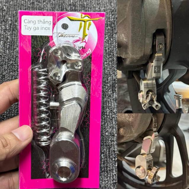 Càng thắng sau xe tay ga Inox 304 : Vario, AB, Vision ( vĩ hồng)