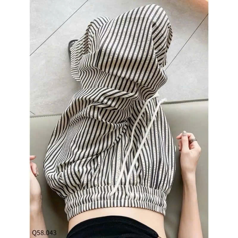 Quần Ống Rộng Nữ Kẻ Sọc Form Xinh Chất Vải Siêu Mềm Mát Cạp Chun Co Dãn MA377 | BigBuy360 - bigbuy360.vn