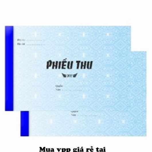Phiếu thu/chi 2 liên [Không ưng hoàn lại tiền]