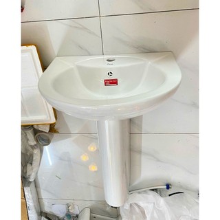 Chậu lavabo chân đứng men sứ cao cấp