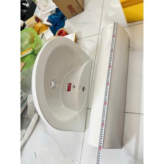 Chậu lavabo chân đứng men sứ cao cấp