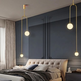 Đèn thả decor 2 bóng phong cách Bắc Âu