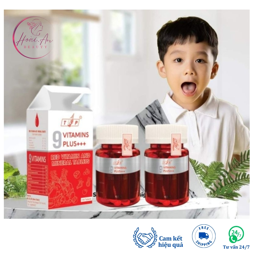 Tăng cân TP thái lan, Vitamin tăng cân TP, 9 Vitamin Plus hỗ trợ tăng cân tăng chiều cao hiệu quả