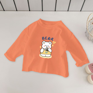 Áo thun dài tay bé trai, bé gái Elio từ 7kg đến 22kg ADKB15