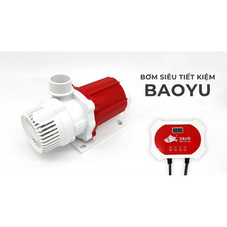  Máy Bơm Bể cá hồ cá,hồ cá Koi BAOYU Siêu Tiết Kiệm Điện Có Bảng Điều Khiển 12 Chế Độ  BY 3000-4000-6000-9000-12000 