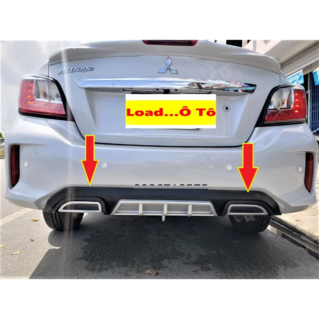 Lippo Chia, Líp Pô Chia Xe MItsubishi Attrage 2018-2026 Mẫu 2 Pô Cao Cấp Nhất Thị Trường