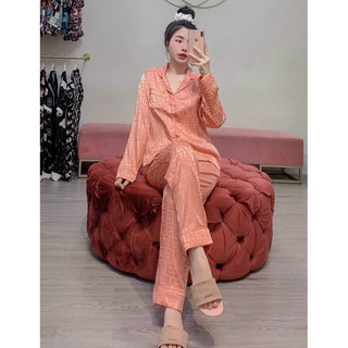 Đồ Bộ Lụa Gấm Áo Cộc Quần Dài Nhiều Kiểu Dáng