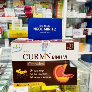 ✅ [Chính Hãng] Cốm Dạ Dày CURMIN BÌNH VỊ hộp 30 gói