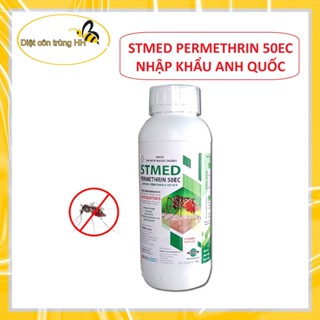 Thuốc xịt muỗi  Nhập khẩu Anh quốc Stmed Permethin 50EC - 1 lít