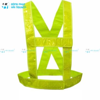 Áo phản quang đi phượt - áo phản quang bảo hộ lao động chữ H