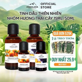 Tinh dầu thiên nhiên Himalaya nhóm hương trái cây 15ml/50ml