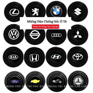 Bộ 20 Nút Giảm Chấn Ô Tô, Giảm Lực Đóng Cửa Xe Ô Tô