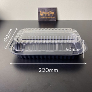 Combo 100 hộp nhựa kèm nắp pet trong suốt (HT17)