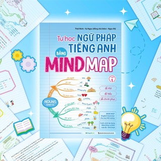 Sách Tự học Ngữ Pháp Tiếng Anh bằng MINDMAP (Tập 1)